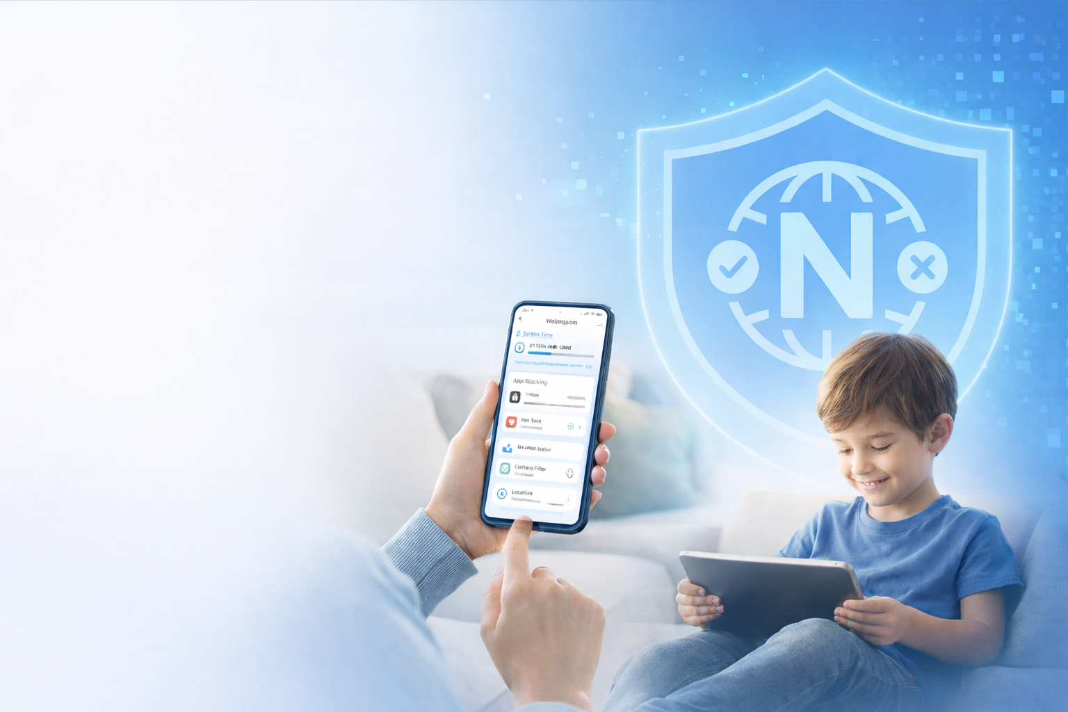 NetEchoApp parental control app